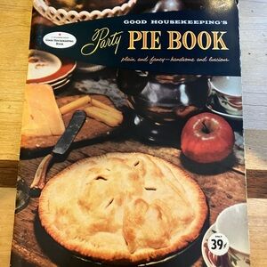 Vintage 1958 Good Housekeeping Party Pie Book recipe cookbook